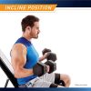 Exercise Utility Bench for Upright, Incline, Decline