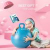 Extra Thick Jumping Ball with Non-Slip Handle