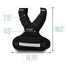 Aduro Sport Adjustable Weighted Vest Workout Equipment