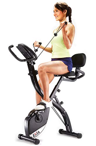 EXIA Folding Magnetic Exercise Bike with Pulse Sensor