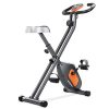 MaxKare Folding Exercise Bike Stationary Magnetic Exercise Bike
