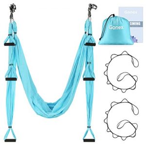 Gonex Aerial Yoga Swing Set, Yoga Hammock Trapeze Sling Kit