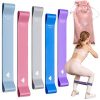 Springbands Resistance Bands Set with Silk Bag | 5 Mini Bands