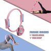 JX FITNESS Pilates Ring - Upgraded Magic Fitness Circles with Yoga Strap