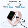 Fitness Smartwatch with Heart Rate Monitor