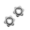 Sunny Health & Fitness 60 Inch Threaded Chrome Barbell Bar