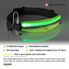 LED Reflective Running Belt Pouch - Stay Safe, Stay Visibl