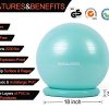 Yoga Ball Chair, RGGD&RGGL Exercise Ball with Leak-Proof Design