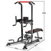 Alelife Parallel Bars Power Tower Dip Station Pull Up Bar Strength Training