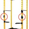 Multi-Function Power Cage Rack Crossfit Attachments, J-Hooks