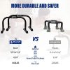 XL Push Up Stands - Parallettes Dip Bars for Versatile Bodyweight Training at Home or Gym