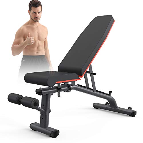 Adjustable Weight Bench Strength Training Workout