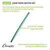 Champion Sports Kids Jump Rope: Set of 6 Jumping Ropes