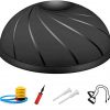 Creatop Balance Trainer 23“ Exercise Ball with Resistance Bands