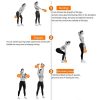 YSHCA Kettlebell Weights Cast Iron, Vinyl Coated Exercise Kettlebell