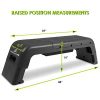 ProsourceFit Fitness Aerobic Deck Stepper with Resistance Band