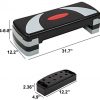BalanceFrom Adjustable Workout Aerobic Stepper Step