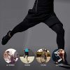 JEPOZRA Men Compression Pants Athletic Running Stretch Leggings
