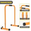 YIOFOO Adjustable Dip Station - Multifunctional Dip Stand Bar