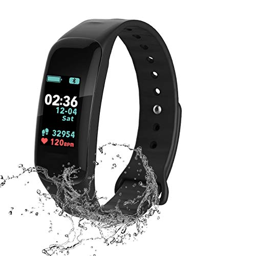 Fitness Tracker, Color Screen Activity Tracker with Blood Pressure