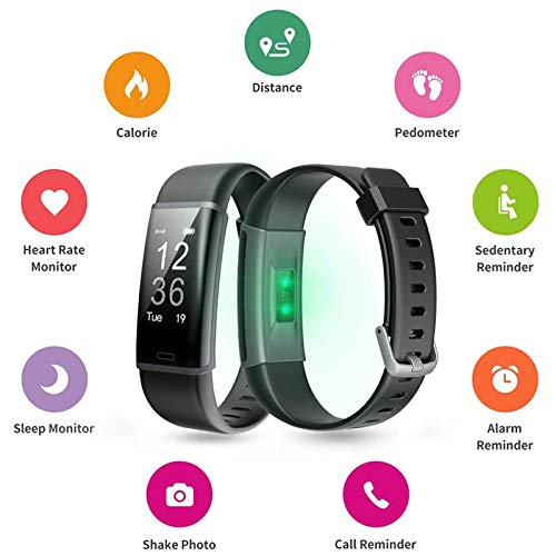 Lintelek Fitness Tracker HR, Activity Tracker with Step Counter