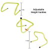 EAZY2HD Speed Agility Training Set- Agility Ladder,12 Cones