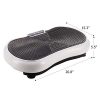 ZELUS Vibration Plate Exercise Machine with Resistance Bands