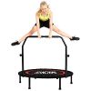 Fitness Rebounder with Adjustable Foam Handle