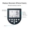 Adjustable Wooden Water Rowing Machine with LED Monitor for Home Cardio Workouts