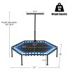 Giantex 51 Inch Fitness Trampoline, Folding Mini Trampoline