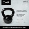 CAP Barbell Black Enamel Coated Cast Iron Kettlebell