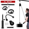 Mikolo Fitness LAT and Lift Pulley System, Dual Cable Machine