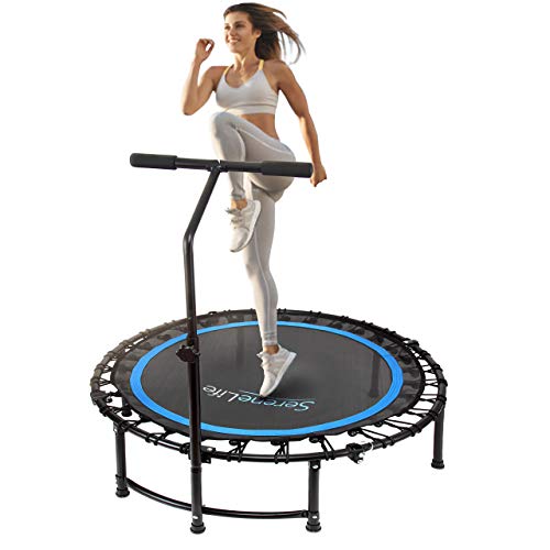 SereneLife 36" Inch Portable Fitness Trampoline – Sports Trampoline