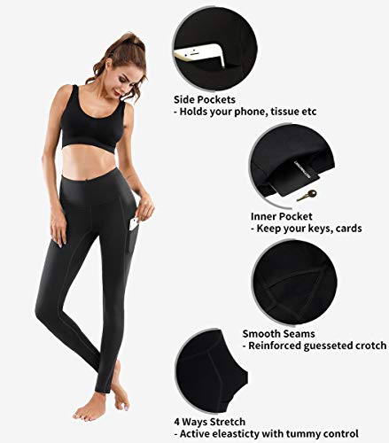 Yoga Pants with Pockets Tummy Control High Waist Yoga Pants