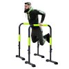 ER KANG Dip Stand Station, 350LBS Adjustable Height Fitness Parallette Dip Bar