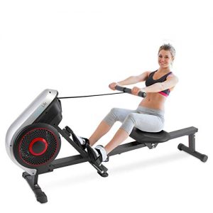 Air and Magnetic Rowing Machine for Gym or Home Use
