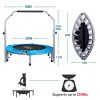 X TOYZ 40" Foldable Mini Trampoline, Fitness Trampoline
