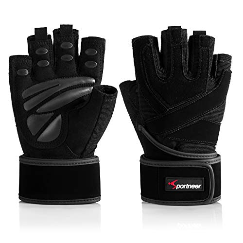 Padded Weight Lifting Gloves, Gym Gloves, Workout Gloves