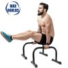 XL Push Up Stands - Parallettes Dip Bars for Versatile Bodyweight Training at Home or Gym