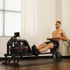 Sunny Health & Fitness Obsidian Surge 500 Water Rowing Machine