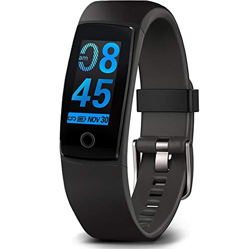 Activity Tracker with Heart Rate Blood Pressure Monitor