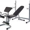 Sporzon Multifunctional Workout Station Adjustable Olympic Workout Bench