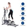 Magnetic Elliptical: Heavy Duty Cardio Trainer with Front Flywheel for Smooth Home Workouts
