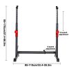 DOYCE Squat Rack Barbell Rack 550LBS Max Load Dip Station