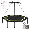 48" Foldable Mini Trampoline Fitness Rebounder