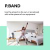 P.Band - Excercise Resistance Bands for Arms
