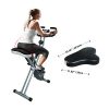 ATIVAFIT Indoor Cycling Bike Folding Magnetic Upright Bike