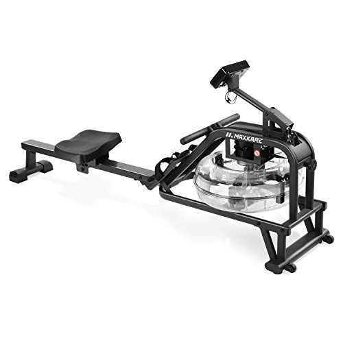 MaxKare Water Rowing Machine Water Rower with Water Resistance