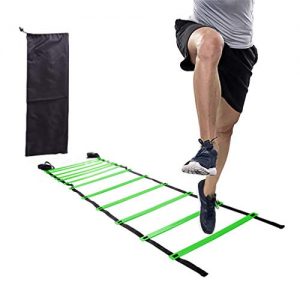 FASHAYAY Agility Ladder, 12 Rung 20ft Sports Speed Agility Training Ladders