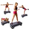 JAXPETY New 27'' Fitness Aerobic Step Platform Adjustable